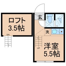 星川駅 徒歩6分 1階の物件間取画像